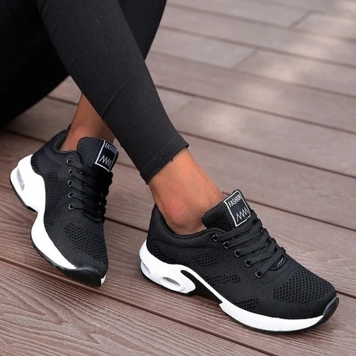 Women's Round Toe Arch Support Cushioned Slip-On Sneakers